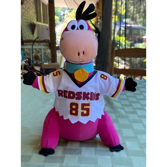 Washington REDSKINS #85 Plush Doll Dino (The Flintstones) Mascot Stuffed Animal - Picture 13 of 16